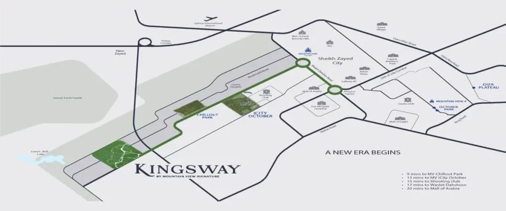 location of Kingsway Mountain View October